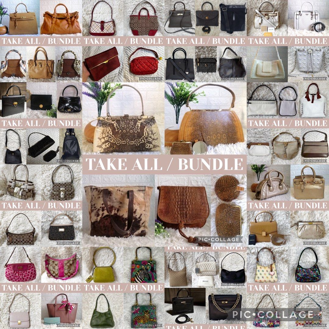 Take all authentic MK michael kors guess cute bucket pearl bags