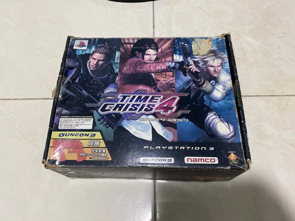 Time Crisis 4 with Guncon 3 BIG BOX, Video Gaming, Video Game Consoles ...