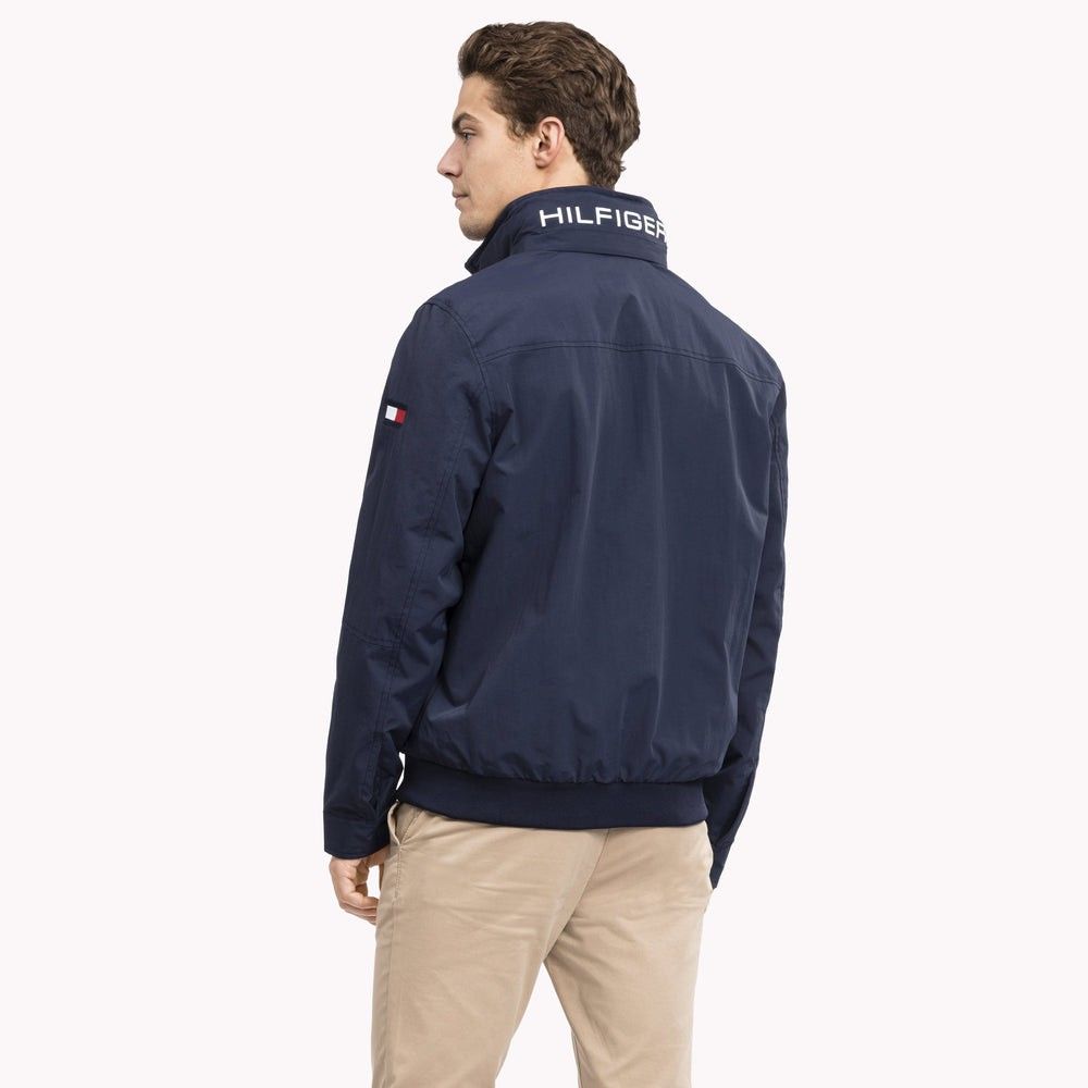 Tommy Hilfiger Men's Tiller Yacht Jacket Blue Size Medium