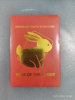 TNG / Touch n Go NFC card CNY Year Of The Rabbit Limited Edition