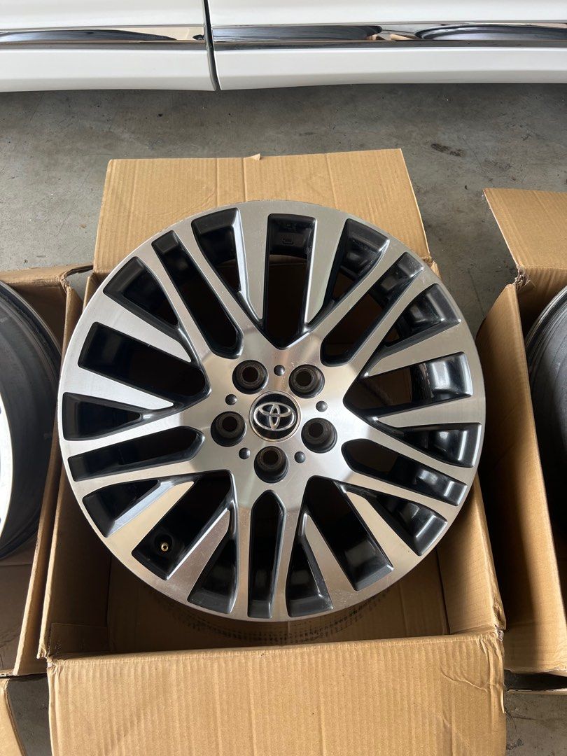 Original Toyota Alphard Vellfire Used 18 Inch Rims , Car Accessories