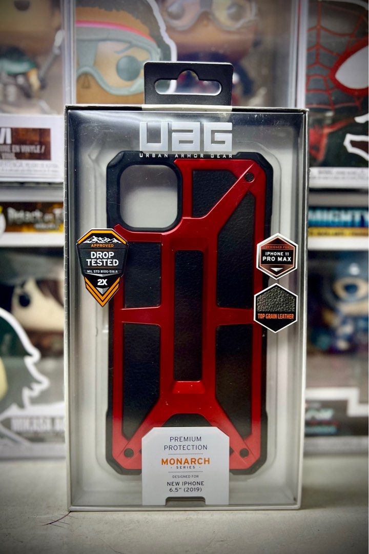 UAG Monarch for 11 Pro Max Crimson Red (Category: Cases & Sleeves) located in Quezon City. Submitted by hhu24 (Listing ID 1265625407, Image 1). Description: Selling UAG Monarch for 11 Pro Max P1,195 only Available for meetup or delivery.