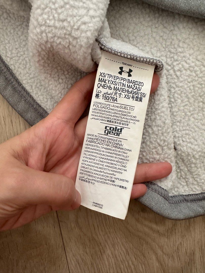 Under Armour Women s UA Cold Gear Storm Fleece Big Logo Hoodie