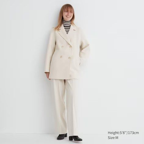 double face short coat