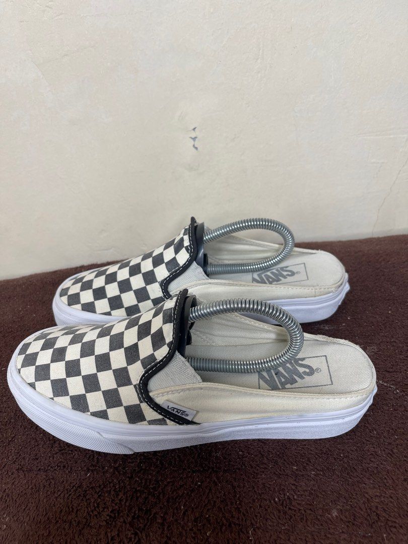 Checkered vans size 7 womens sale