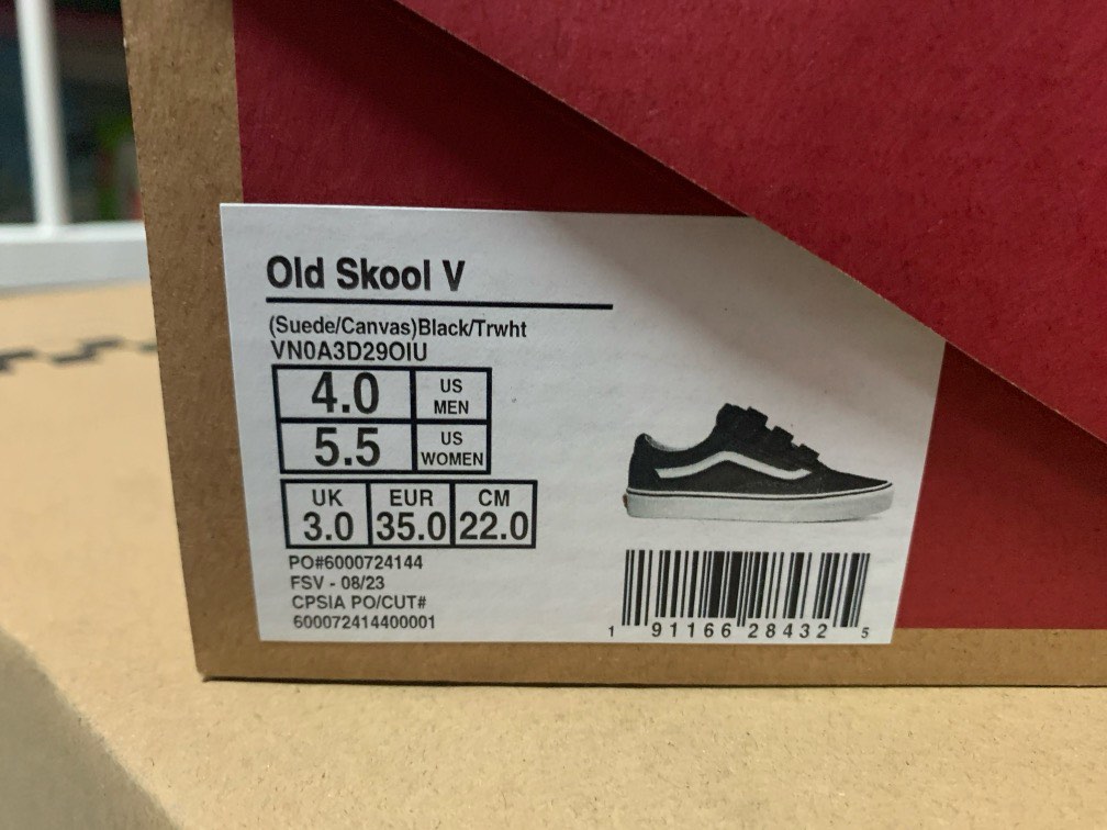 Vans 5.5 womens in best sale cm