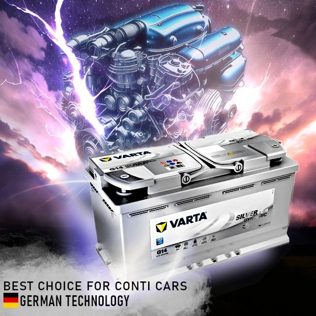 (Varta car battery EFB model M42 N55 Q85 S95 battery price start form