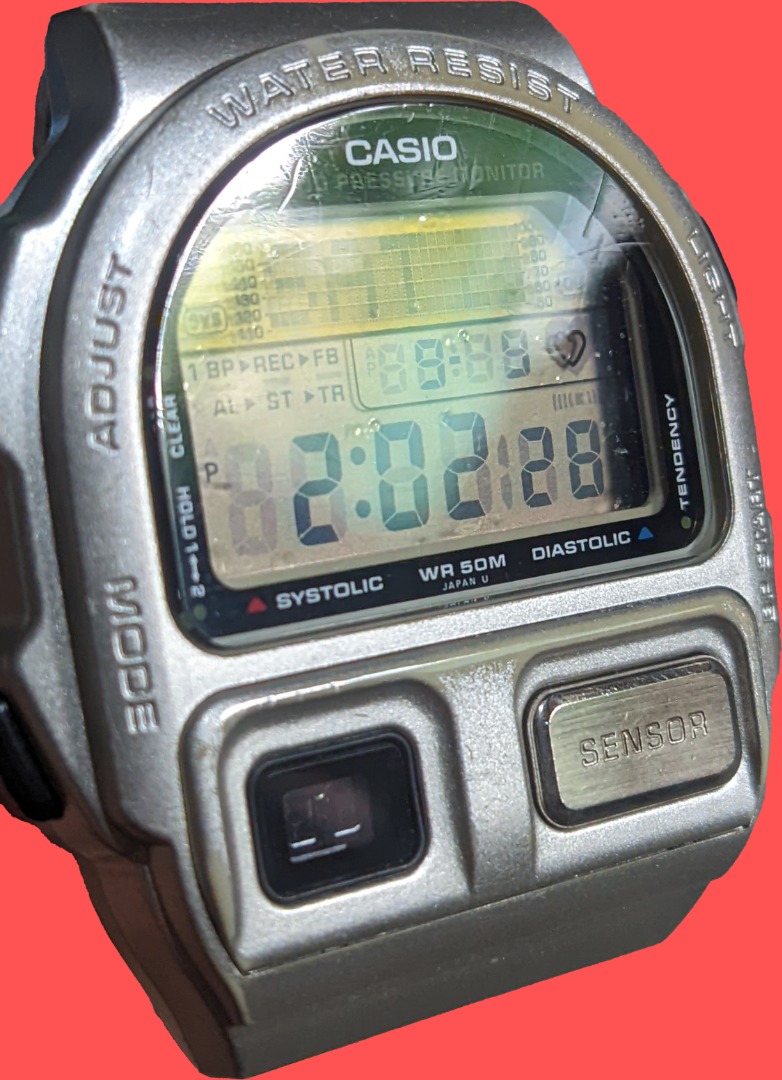 Vintage Casio BP-100 (Authentic), Men's Fashion, Watches & Accessories ...