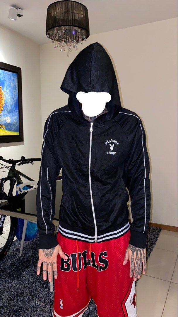 Vintage Playboy Sport Hoodie Men s Fashion Tops Sets Hoodies