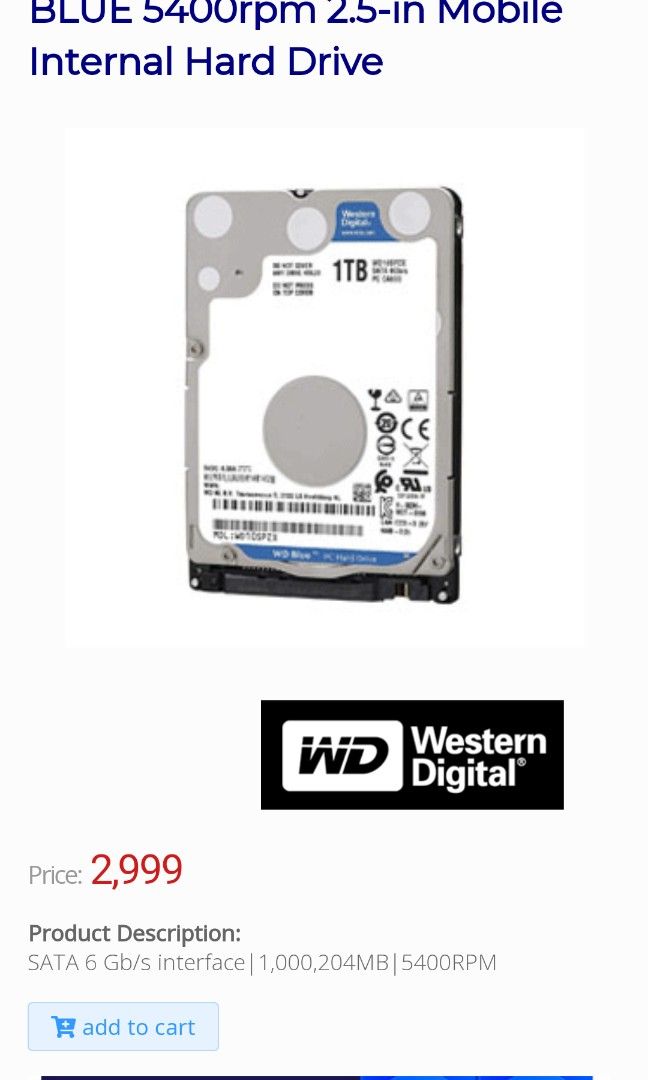 Wd10spzx specs hotsell