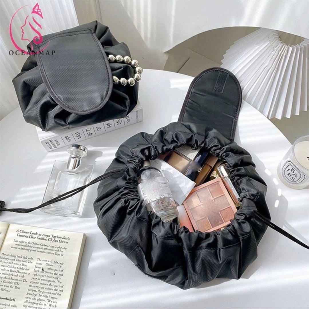 Best drawstring makeup 2025 bag