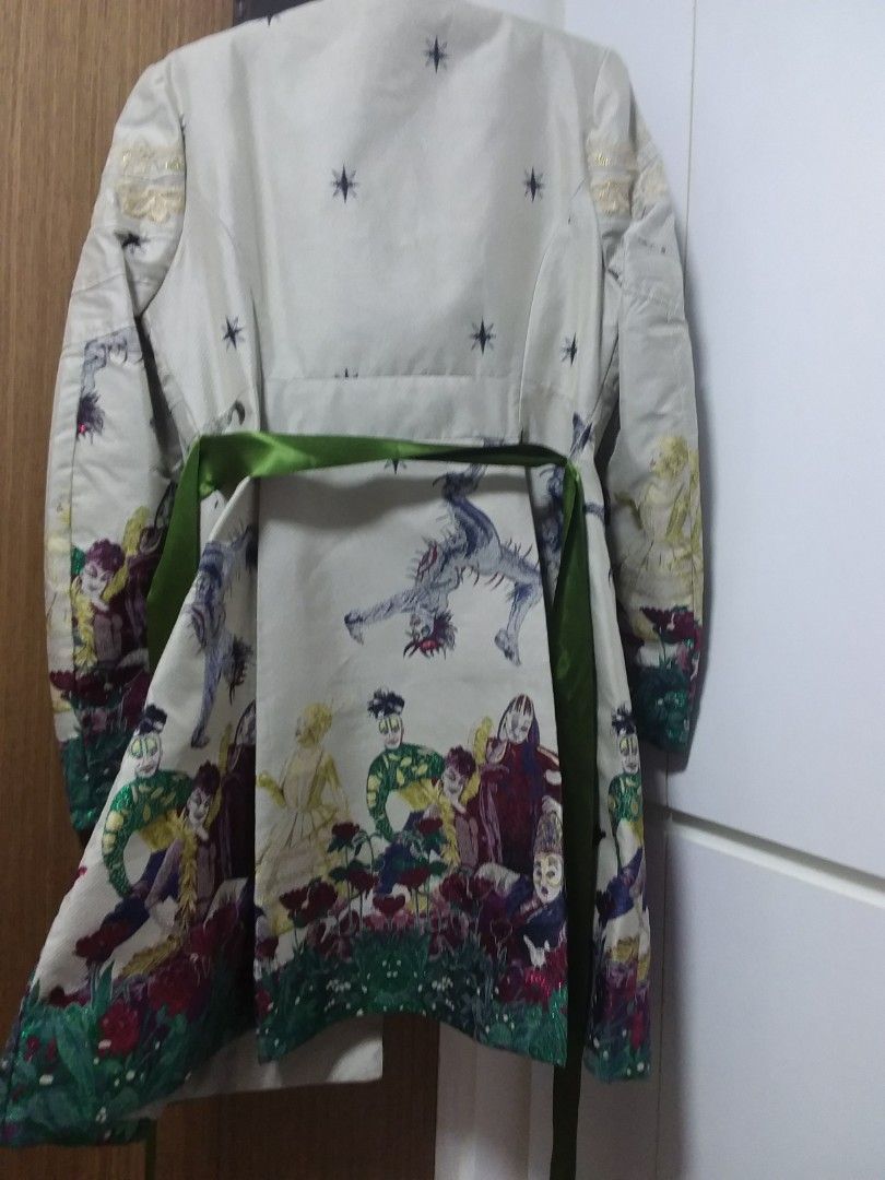 AWESOME ARTISTIC DESIGUAL CIRQUE DU SOLEIL LONG JACKET