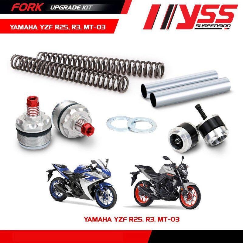 YSS FORK KIT YAMAHA R3 R25 MT03, Motorcycles, Motorcycle Accessories on ...