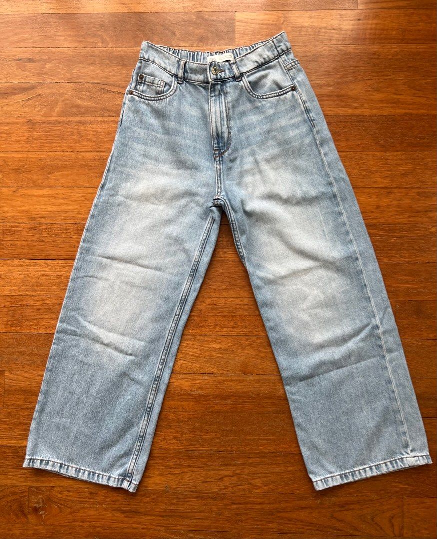 Girls cropped jeans sales