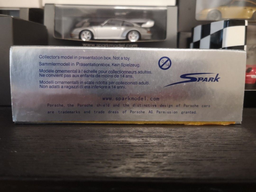 1:43 Spark Porsche 911 935/81 No. 46 Riverside 1983 S1926, 興趣及 