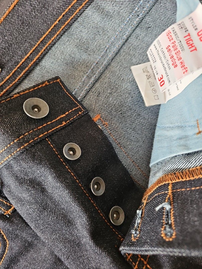 16Oz The Unbranded Brand raw selvedge denim Men s Fashion