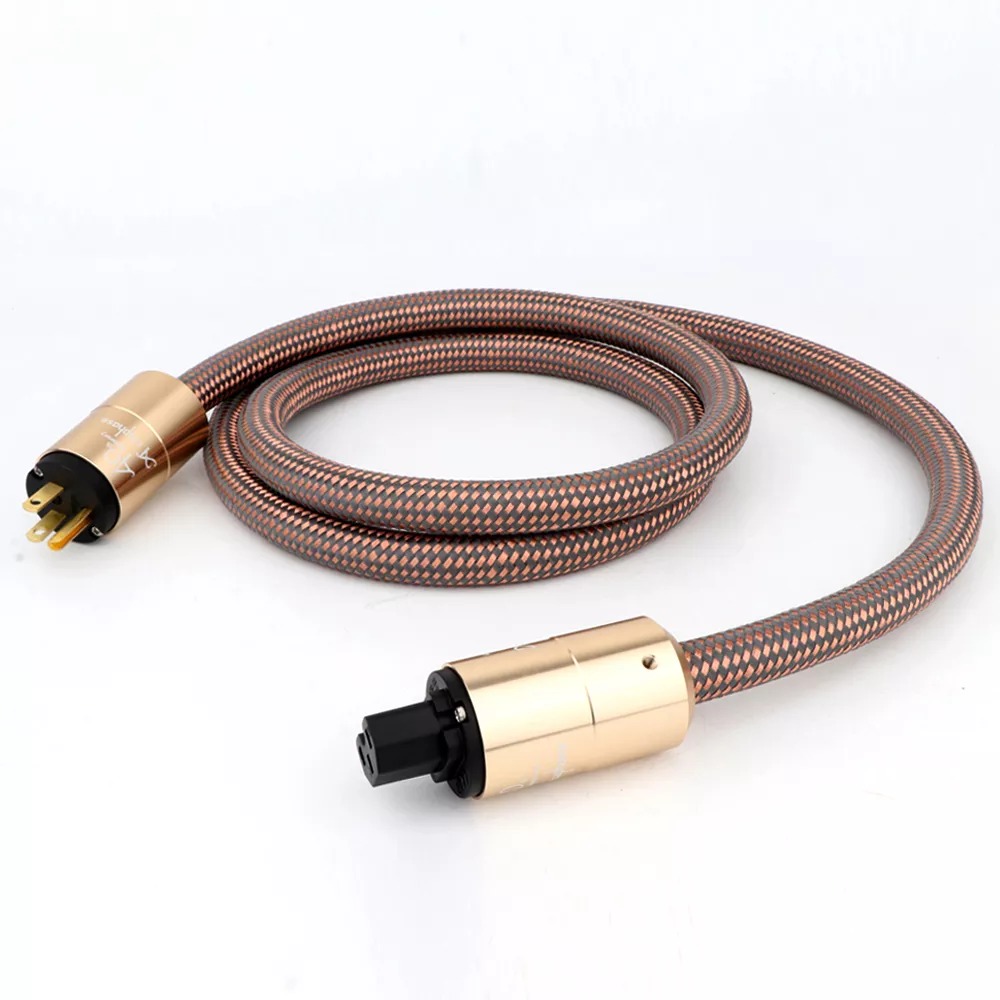 1.8m Power cable for Audiophile audio equipment, Audio, Other Audio ...