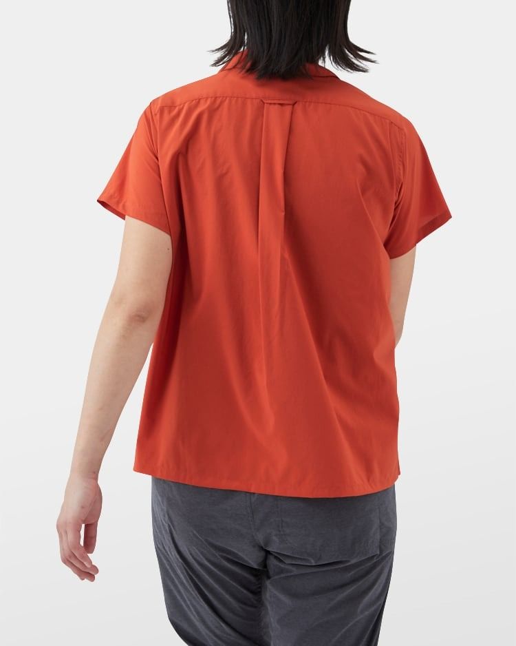 2022年Yamatomichi UL Short Sleeve Shirt - Terracotta Women M size
