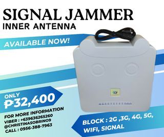 3G/4G/5G/WIFI Indoor Block Signal Jammer