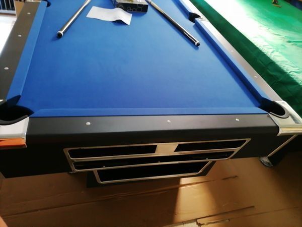 4X8 MDF JR. SIZE BILLIARD TABLE with RACK, Sports Equipment, Sports ...