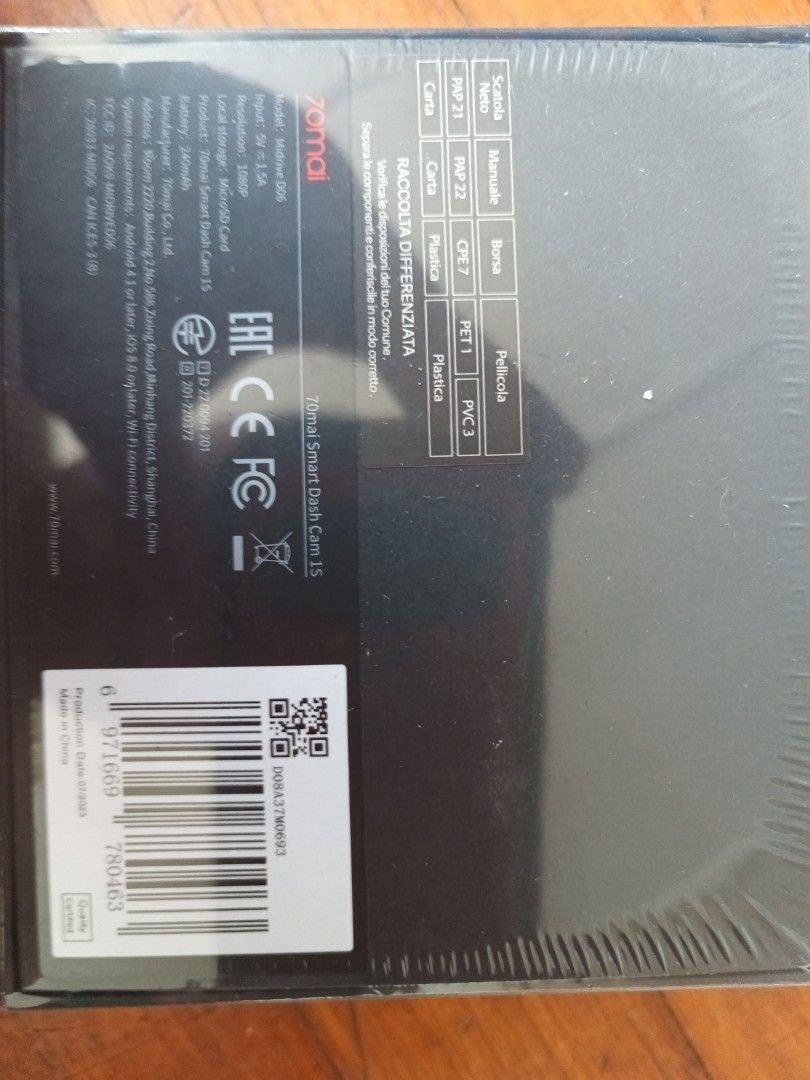 70mai Smart Dash Cam 1s, Car Accessories, Accessories on Carousell