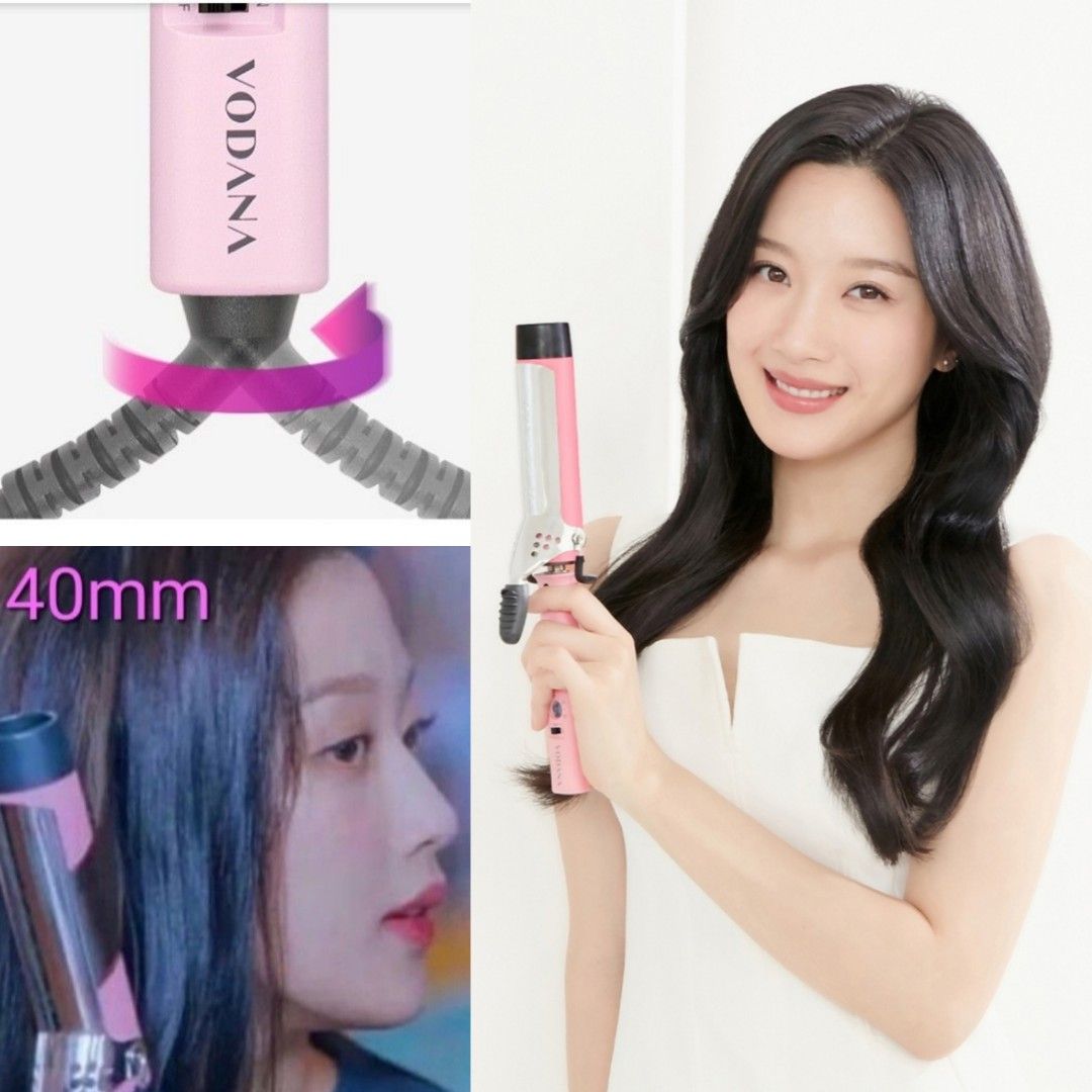 Vodana 40mm PINK VODANA hair curler Christmas Party