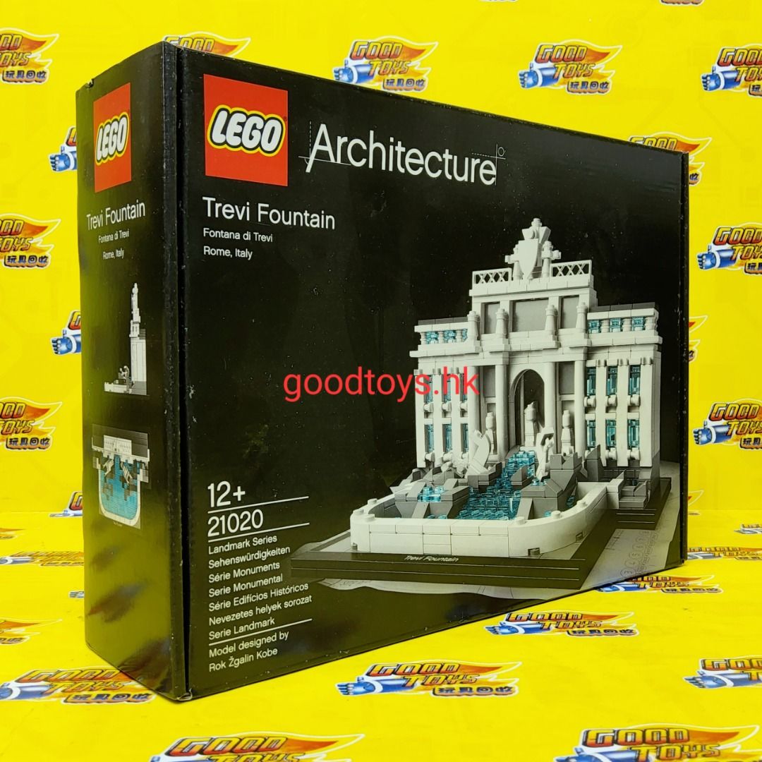 全新未開封LEGO 21020 ARCHITECTURE TREVI FOUNTAIN 特雷維噴泉, 興趣