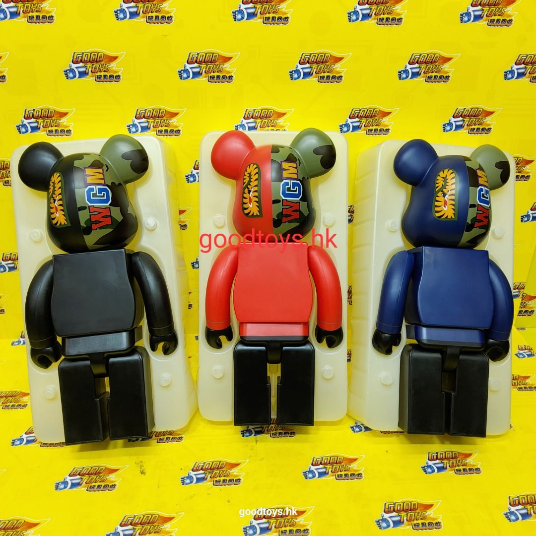 mika bape bearbrick 100.400% 未開封-