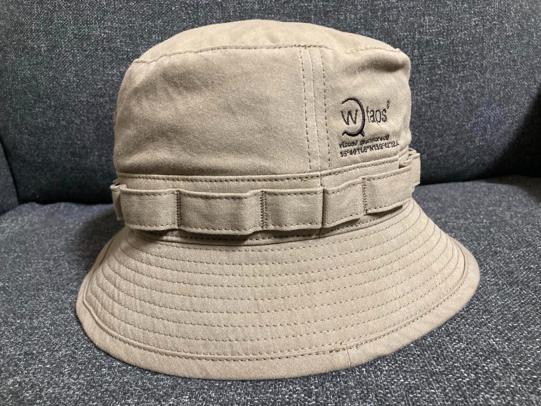 二手美品Wtaps Jungle 01 Hat Cotton Weather 漁夫帽, 他的時尚, 手錶