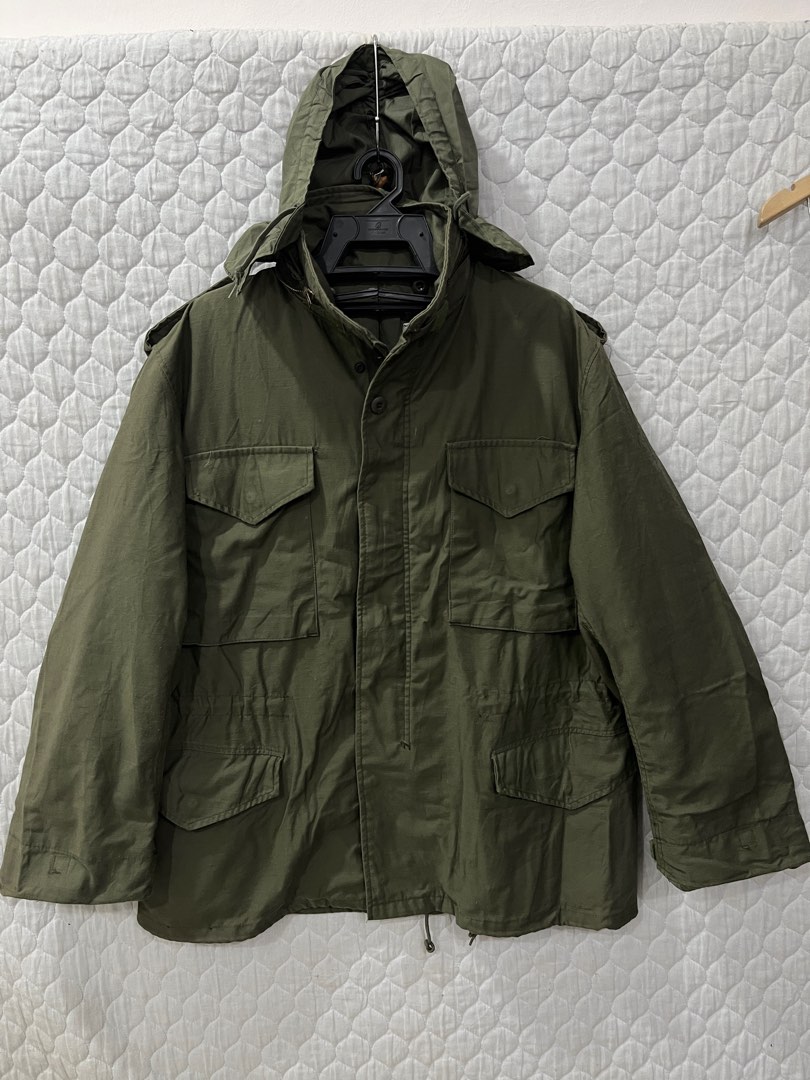 A(6). ALPHA INDUSTRIES M65 FIELD JACKET, Men's Fashion, Coats, Jackets