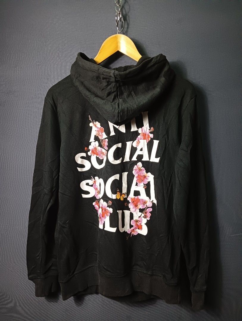 Anti social social deals club kkoch black hoody