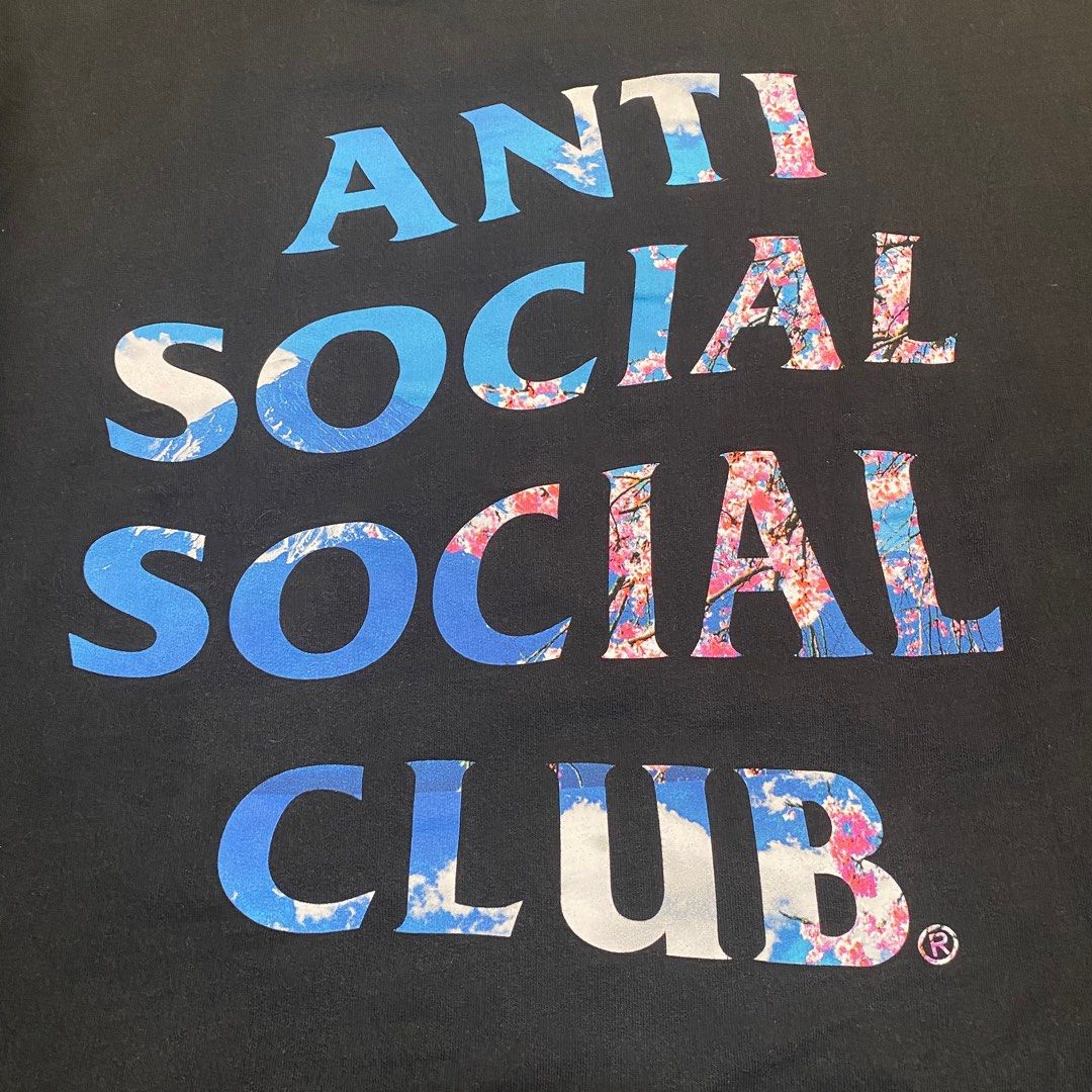 Anti social social store club sakura hoodie
