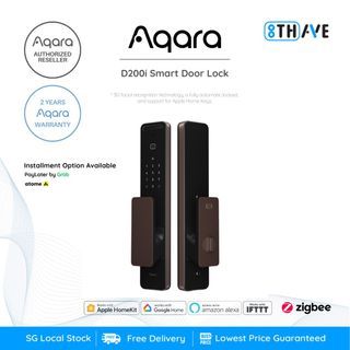 Up to 20% Off | Aqara D200i Smart Door Lock (Global Version with Aqara SG Warranty)