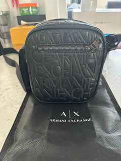 Armani exchange top sling bag