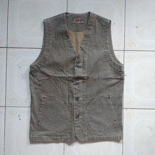 At-Dirty Japan Hickory Vest M