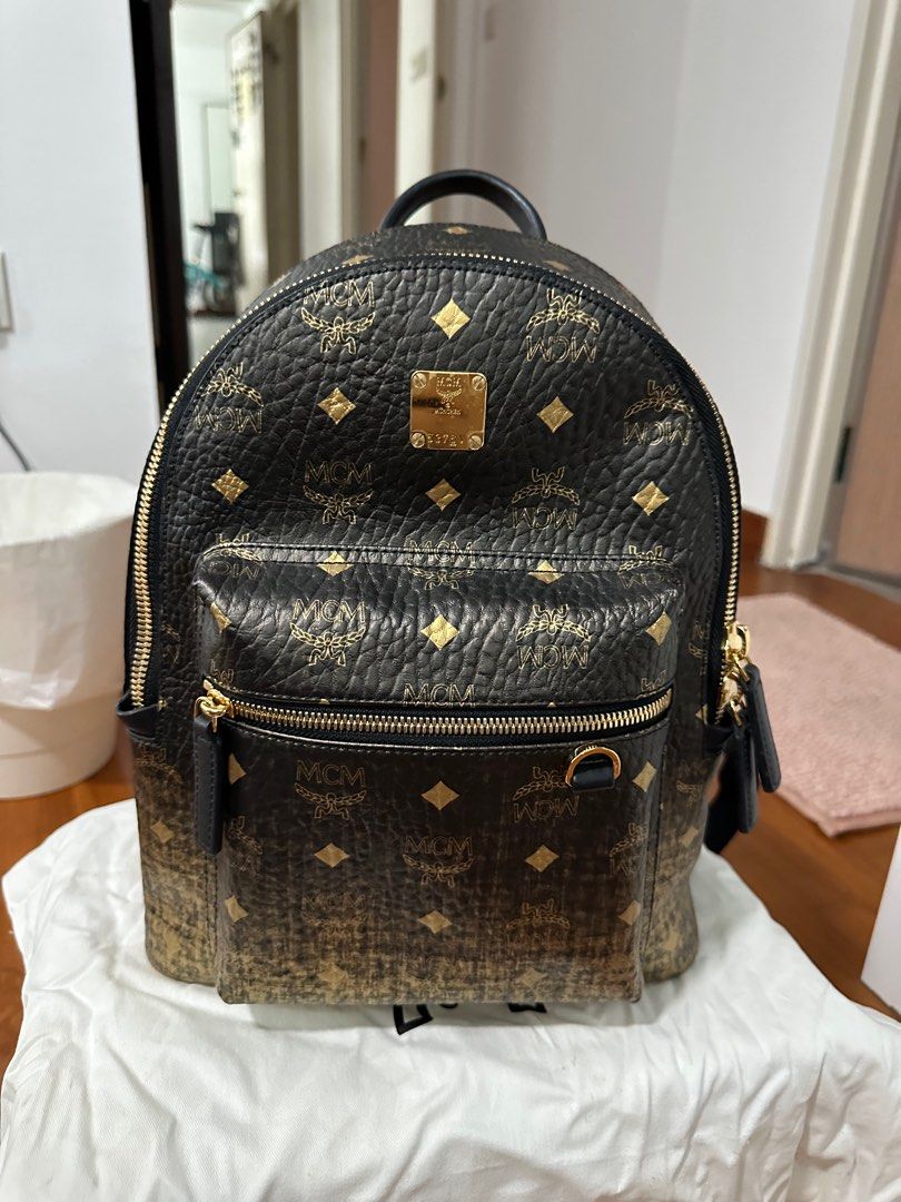 Mcm backpack best sale cheap real