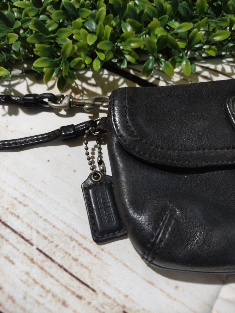 Vintage coach wristlet shop