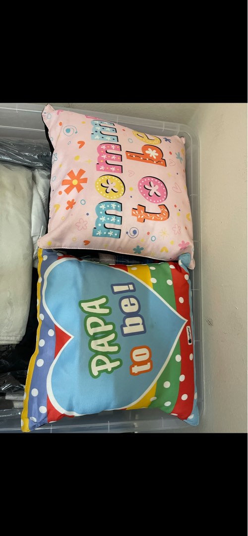 Baby shower cushion clearance