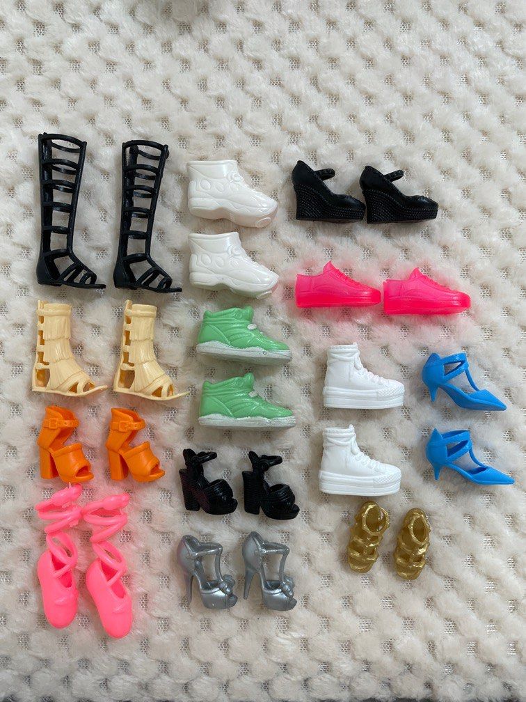 Barbie shoes set online