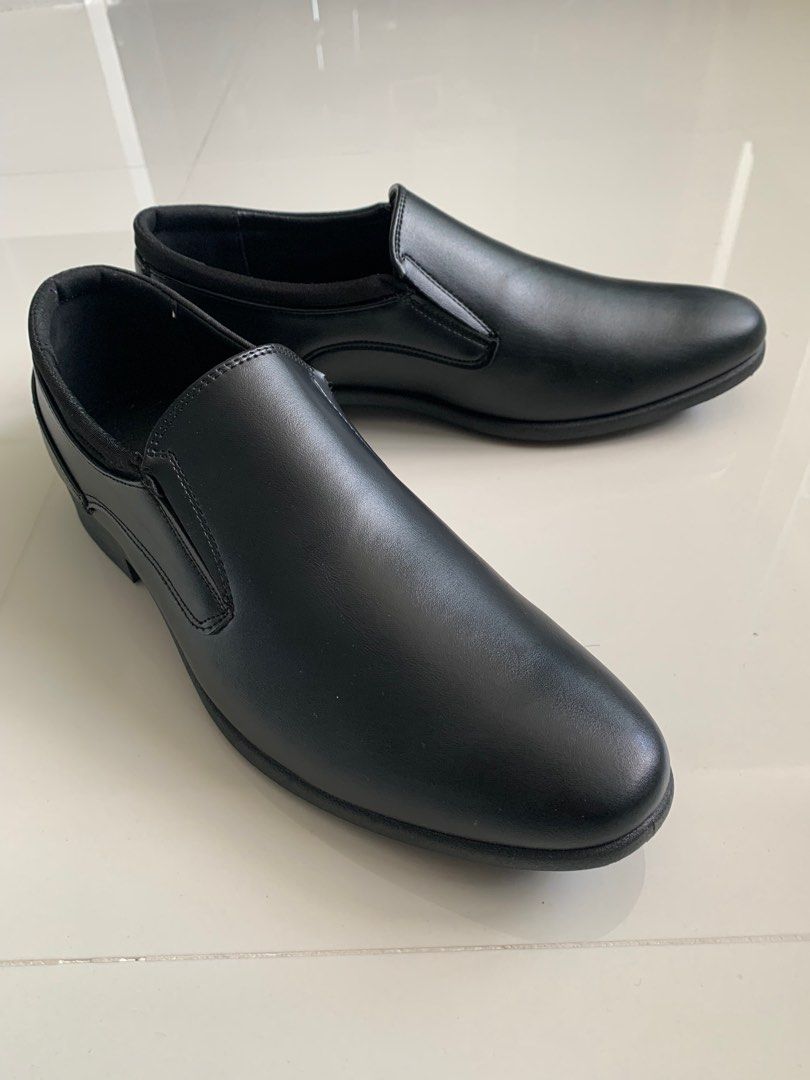 BATA Men Black Shoes Size 6