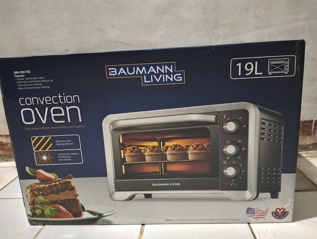 Baumann 19L Convection Oven, TV & Home Appliances, Kitchen Appliances