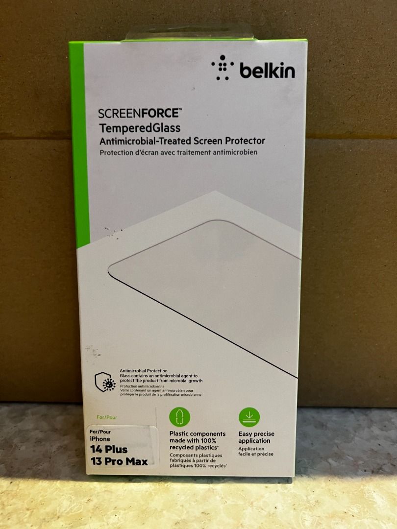 Belkin Protection d'écran antimicrobienne Temper…