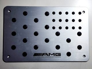 Benz Amg heavy duty aluminum alloy floor mat universal