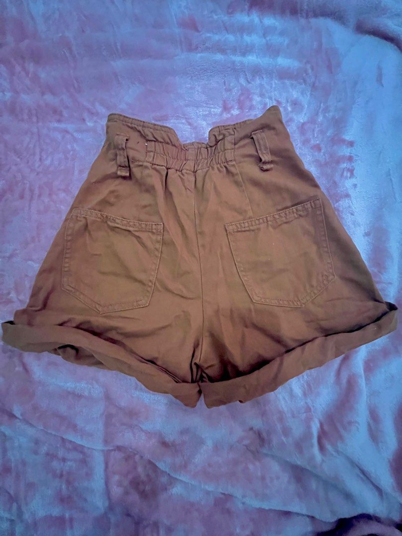 Bershka high waisted shorts (Category: Shorts) located in Rizal. Submitted by ssaria (Listing ID 1265810558, Image 3). Description: Rfs: doesn’t fit me anymore Message me for ww pics :)).