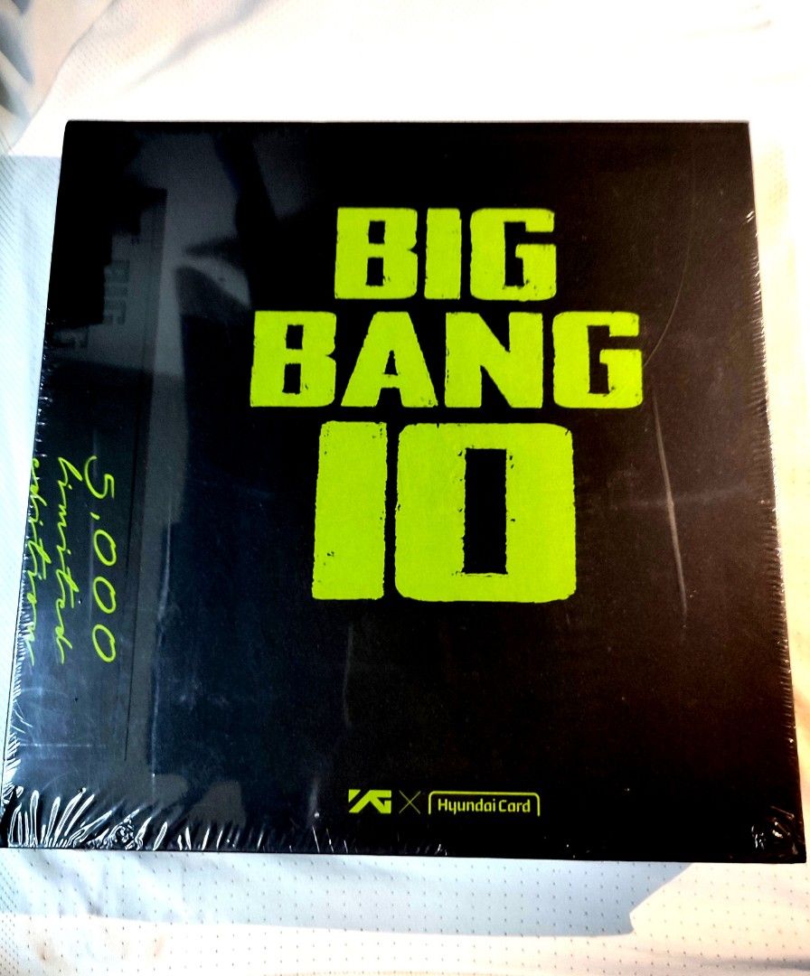 BIG BANG - BIGBANG10 THE VINYL LP : LIMITED EDITION, 興趣及遊戲
