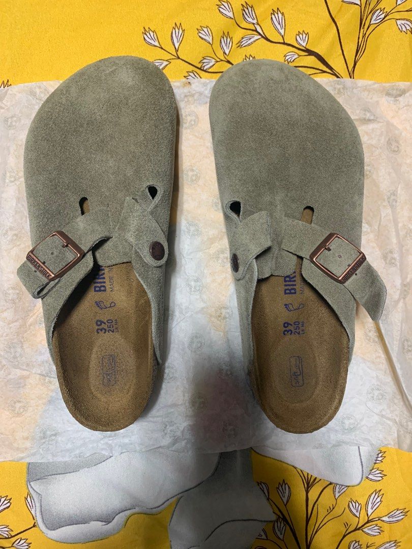 Birkenstock boston shop taupe 39