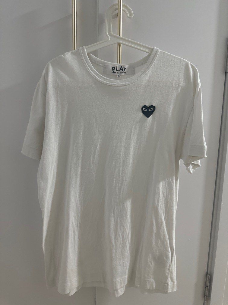 Cdg tee hot sale black heart
