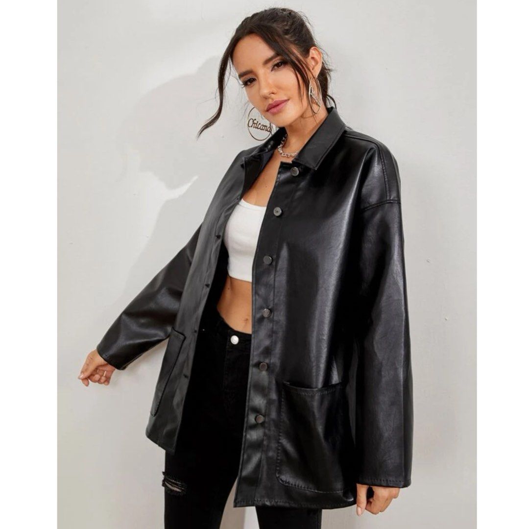 Leather jacket petite top sizes