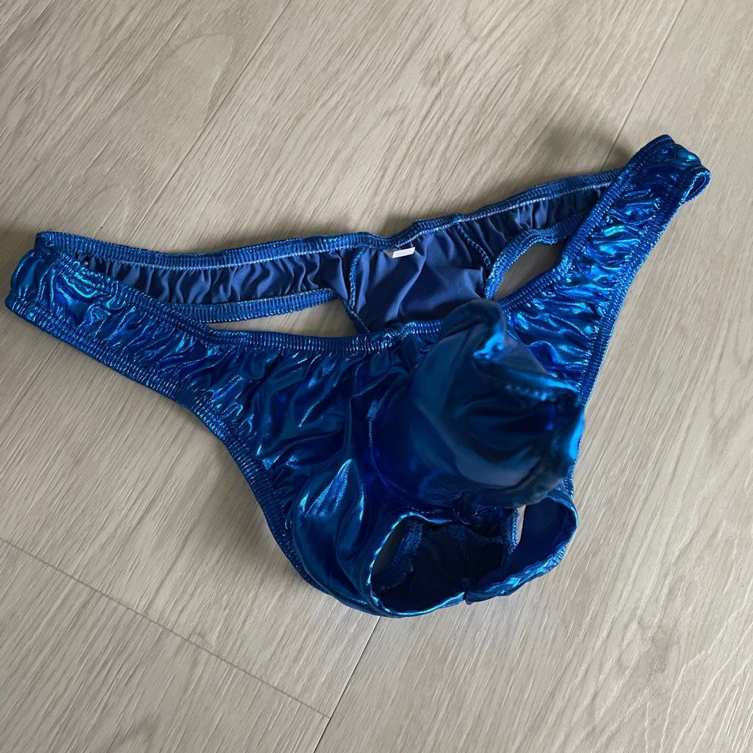 Men Modal Elephant Nose Thong Brief - Blue - Large 34-36, Men's Fashion,  Bottoms, Underwear on Carousell