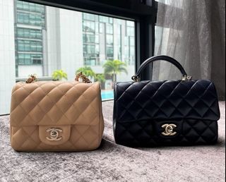 Chanel cf Gold Ball 23c Mini, Luxury, Bags & Wallets on Carousell